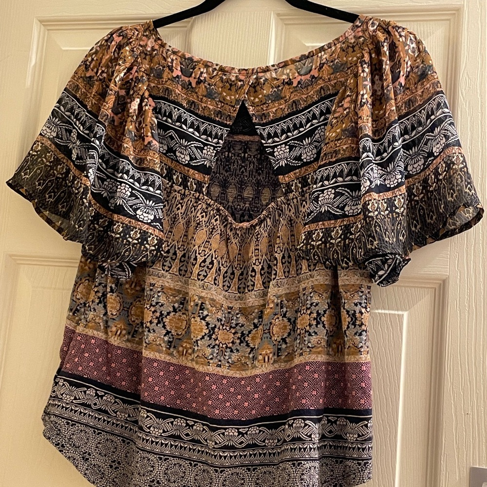 Lucky brand women’s top short sleeve